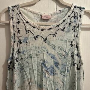Pixie Women's Marble Pattern Midi Dress